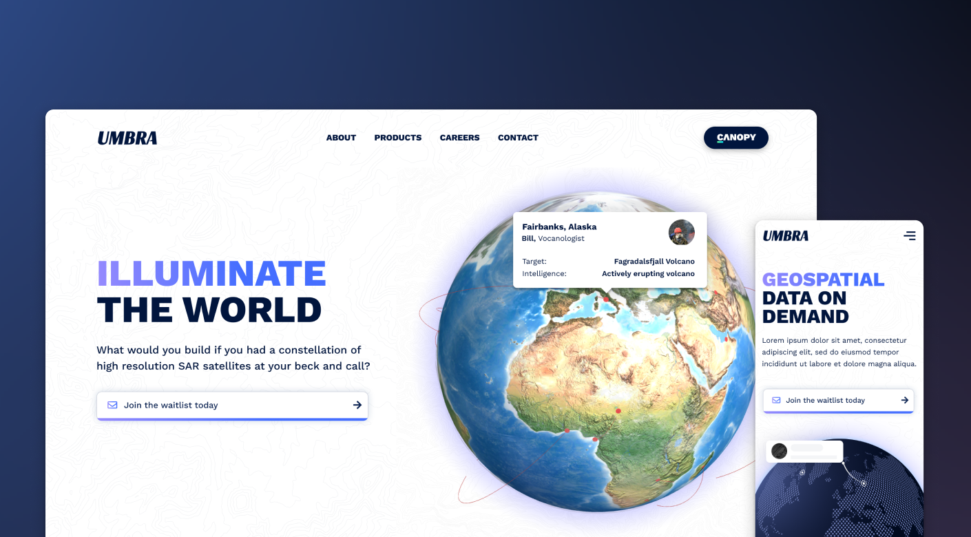 Umbra marketing sites